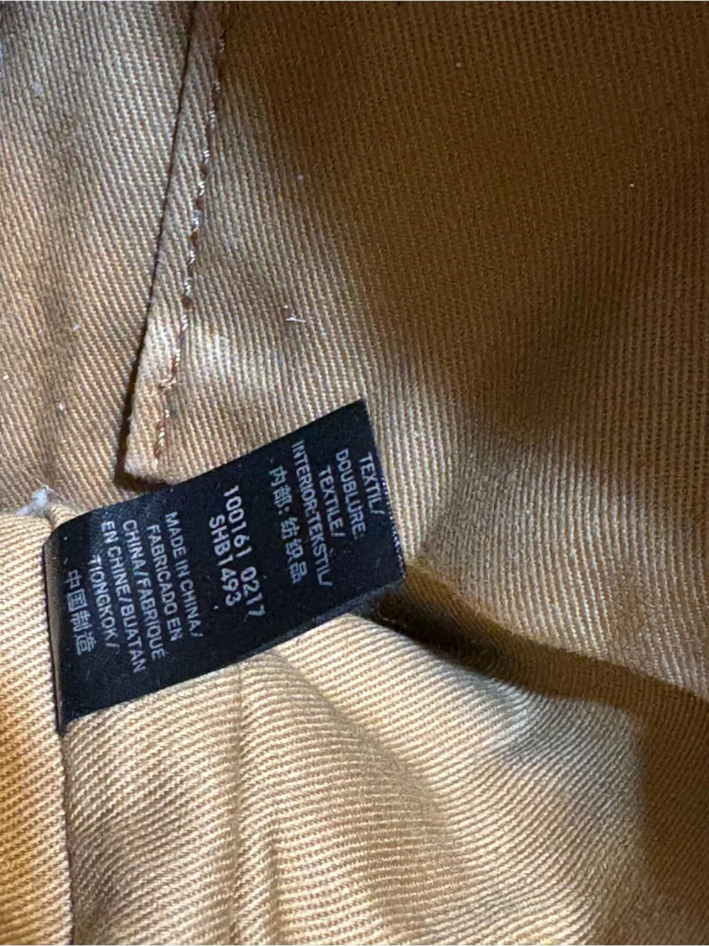 Fossil Tan Pebbled Leather Crossbody Bag